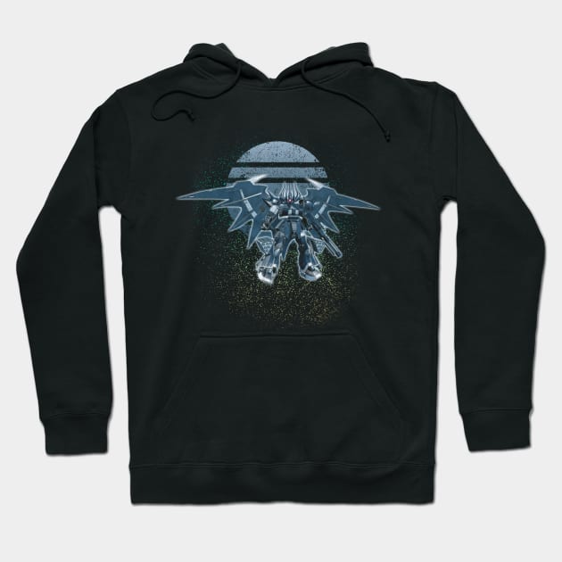 Efreet Bat Mode Hoodie by gblackid